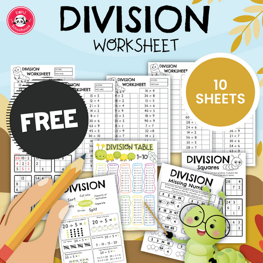 Free Multiplication Worksheets AND Free Division Worksheets