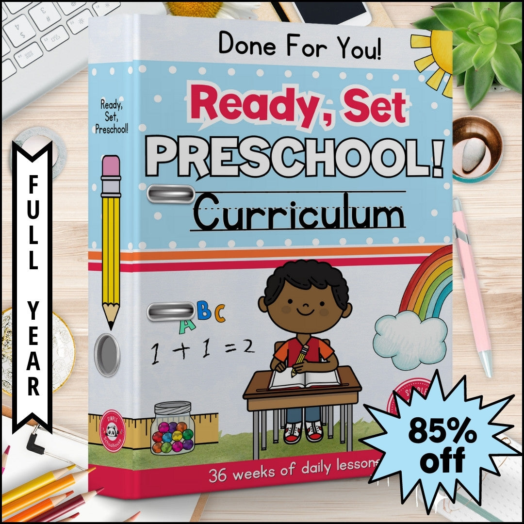 Ready, Set, Preschool [36-week curriculum]