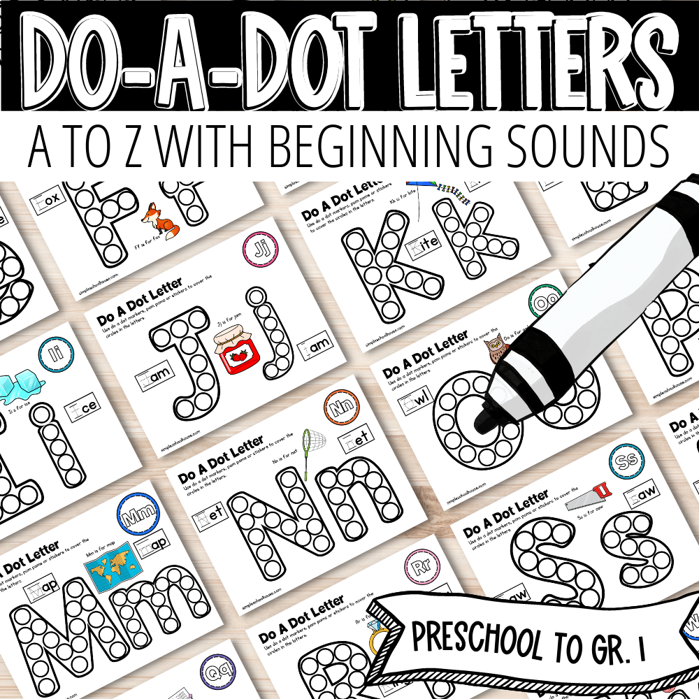 Do-A-Dot Letters
