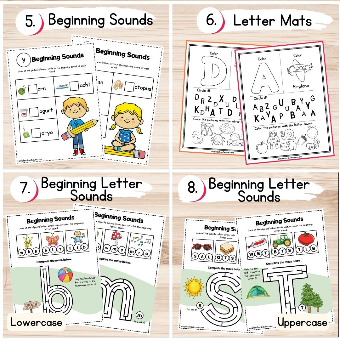 No-Prep Alphabet Mega Bundle – Simpleschoolhouse