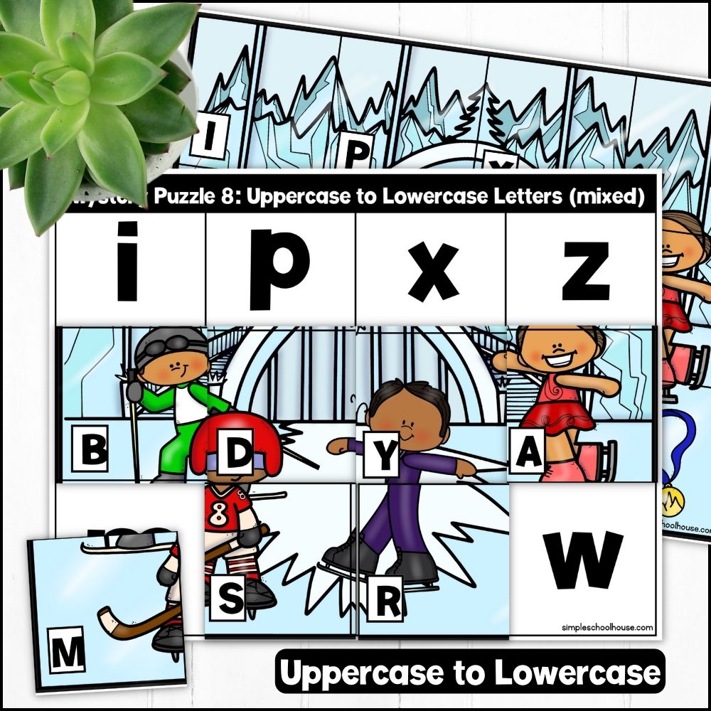 Alphabet Mystery Puzzles