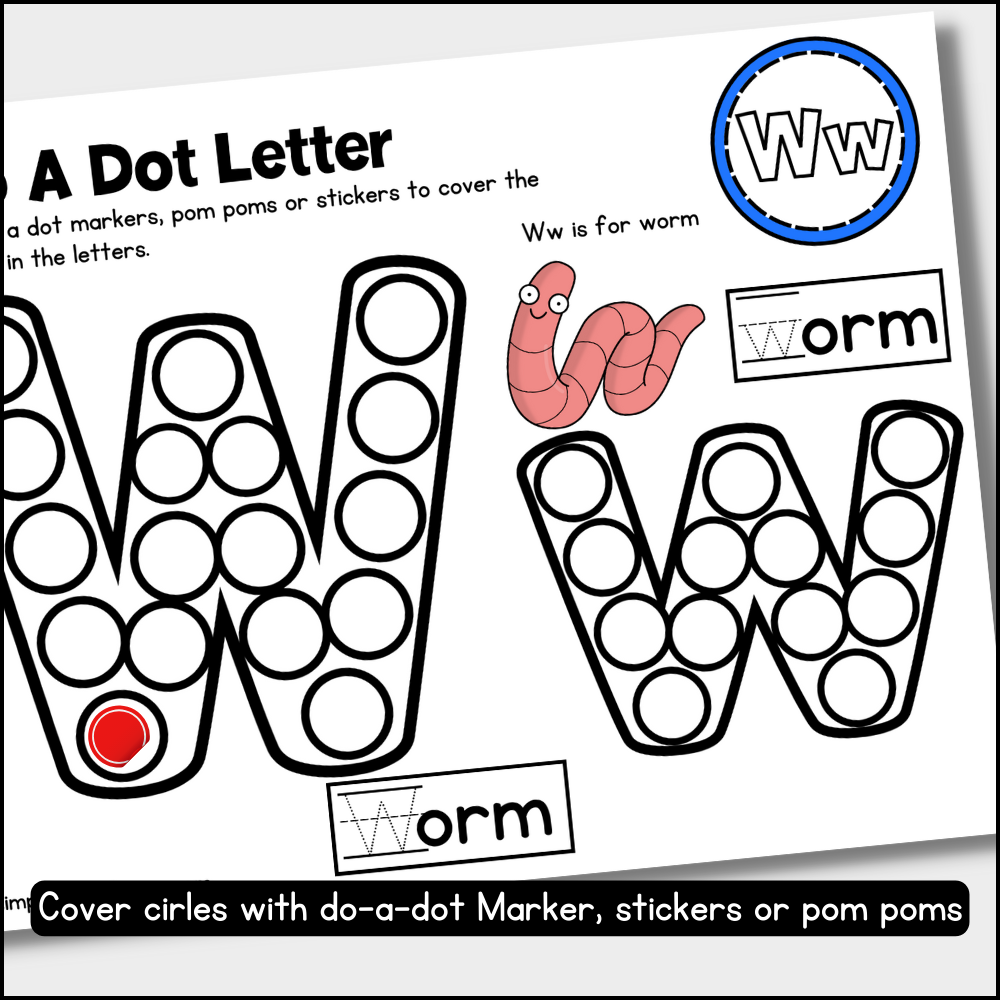 Do-A-Dot Letters